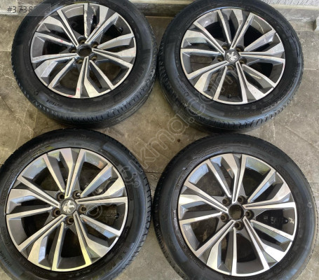 PEUGEOT 508 ÇELİK JANT LASTİK  215-55-17 ORJINAL HATASIZ ÇIKMA