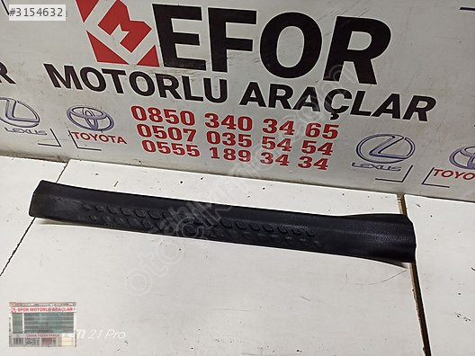 TOYOTA C-HR SOL ÖN KAPI BASAMAK KAPLAMASI ÇIKMA ORİJİNAL 2018