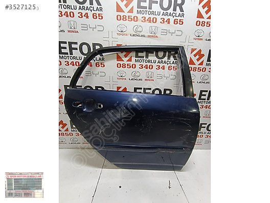 TOYOTA COROLLA H.B SAĞ ARKA KAPI ÇIKMA ORJİNAL YEDEK PARÇA