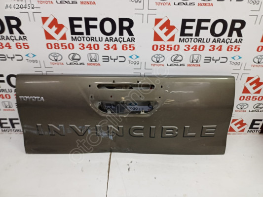 TOYOTA HİLUX BAGAJ KAPAĞI ÇIKMA ORİJİNAL PARÇA 2020-2026