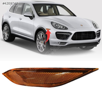 Cayenne Sağ Ön Çamurluk Sinyali Sarı 2011-2015 95863107200