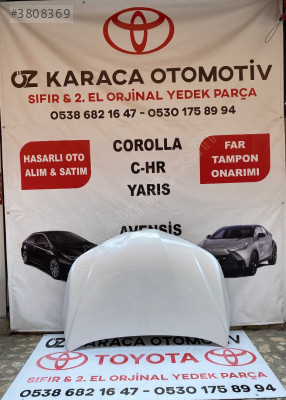 2019-2025 TOYOTA COROLLA ÇIKMA ORJINAL ÖN KAPUT