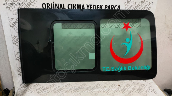 FORD TRANSİT 2014 2024 SÜRGÜLÜ KAPI CAMI ÇIKMA ORJİNAL