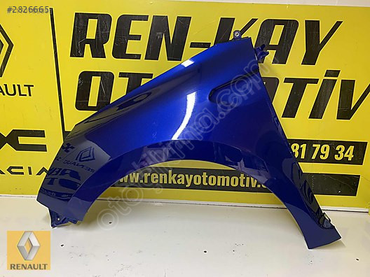Orjinal Çıkma Renault Clio 5 Sol Ön Çamurluk - Mavi Renk