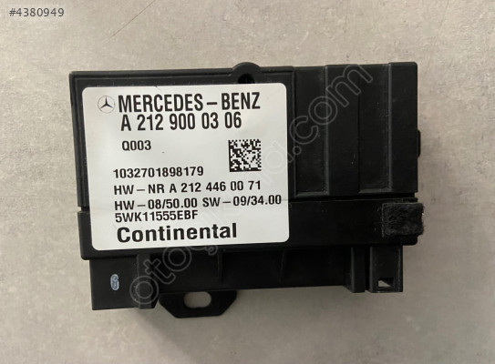 W212 MERCEDES YAKIT BEĞNİ