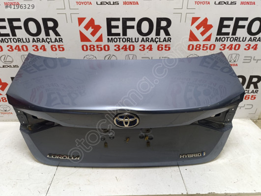 TOYOTA COROLLA BAGAJ KAPAĞI ÇIKMA ORİJİNAL PARÇA