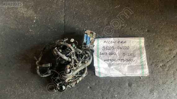 HYUNDAİ ACCENT ERA 91205-0N220 2007-2012 DİZEL MOTOR TESİSATI