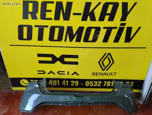 850234229R DACİA SANDERO STEPWAY ARKA TAMPON YEŞİL ORJ ÇIKMA