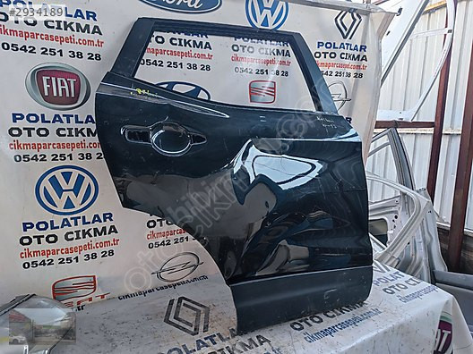 nissan Qashqai sağ arka kapı 2010-2017 Orjinal göçük hasarlı