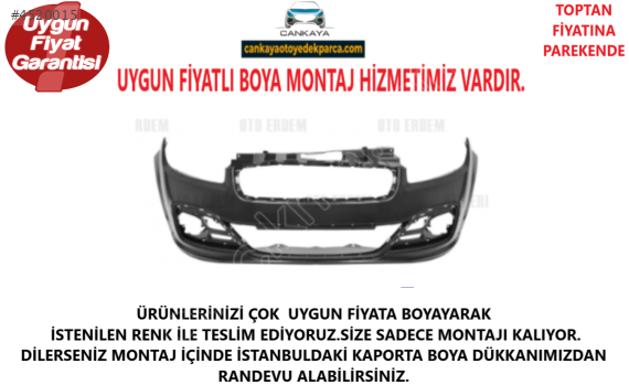 FİAT LİNEA ÖN TAMPON YM 2011 2012 2013 2014 2015 BOYA MONTAJ VAR