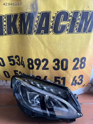 W205 Mercedes C-Serisi Sağ Ön Far - Tek Mercekli A2058200661