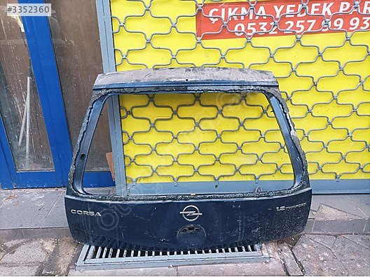 OPEL CORSA C BAGAJ ÇIKMA ORJİNAL YEDEK PARÇA