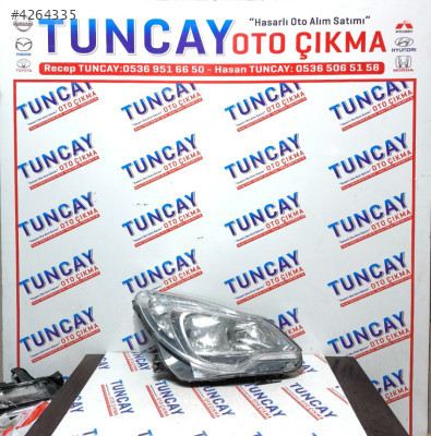 OPEL CORSA SAĞ FAR ÇIKMA PARÇA ORJİNAL 2011-2014