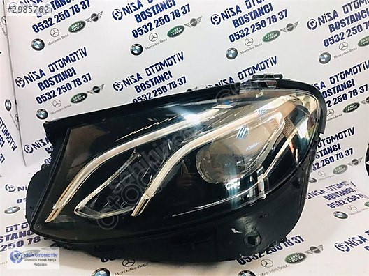 MERCEDES E SERİSİ E180 E250 W213 KASA SOL FAR LEDLİ A2139063904