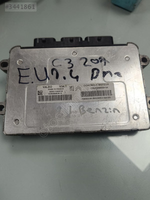 PEUGEOT 207 VALEO V34.1 MOTOR BEYİNİ 9666591380 V29006828A