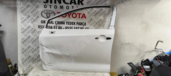 2019-2025 Toyota Corolla Sol Ön Kapı - Çıkma ve Orjinal