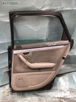 AUDİ A4 2007 SAĞ ARKA KAPI ORİJİNAL ÇIKMA - EURO-CARS - ALKANOTO