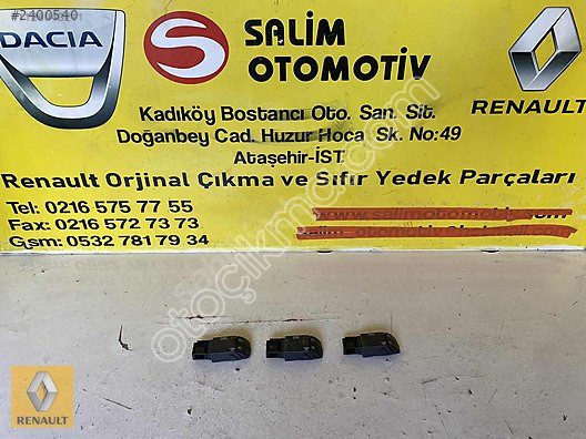 255522448R RENAULT CLIO 4 RADYO KUMANDA DÜĞMESİ VE DİĞE