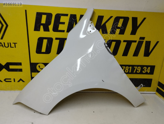 RENAULT FLUENCE SOL ÖN ÇAMURLUK BEYAZ ORJ ÇIKMA RENKAY KOCAELİ