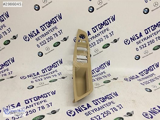 BMW 5 SERİSİ F10 5.20 5.30 CAM DÜĞME YUVA ÇERÇEVESİ 51417225875