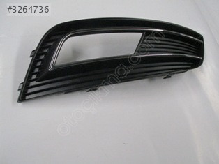 AUDI A4- 13/15; SİS LAMBA KAPAĞI SAĞ SİS DELİKLİ (NİKELAJ