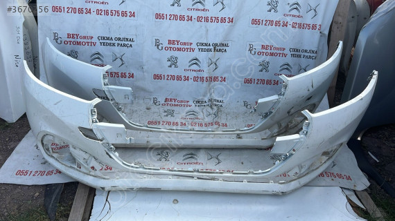 PEUGEOT 208 ÖN TAMPON ORİJİNAL ÇIKMA YEDEK PARÇA