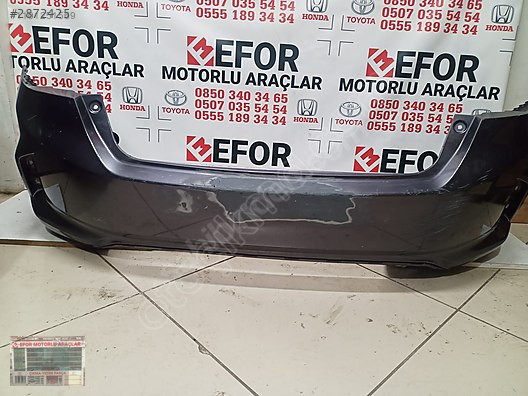 HONDA CİTY ORJİNAL ÇIKMA ARKA TAMPON MODEL 20-22