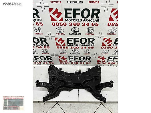 TOYOTA COROLLA MOTOR ALT TRAVERS SÖKME ORJİNAL 19-24