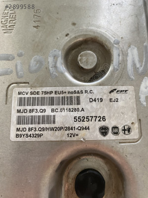Fiat Fiorino motor beyni 55257726