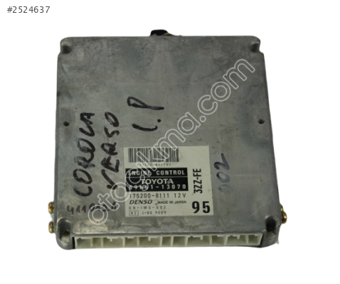 Toyota Corolla Verso Motor Beyni 89661-13070 175200-8111