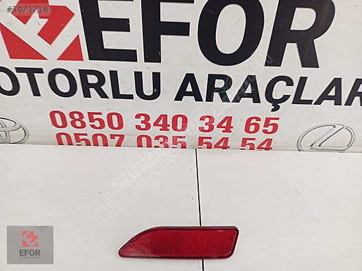 TOYOTA COROLLA SIFIR SOL REFLEKTÖR 10-12 OEM NO: 81920-12100