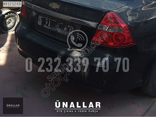 CHEVROLET AVEO ARKA TAMPON ve TÜM AKSAMLARI| ÜNALLAR OTO ÇIKMA |