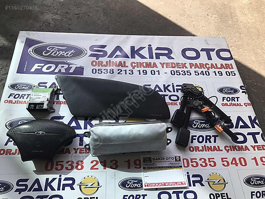 FORD FOCUS 1 airbag seti çıkma orjinal
