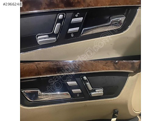 MERCEDES W221 ORJ. KOLTUK KONTROL PANELİ ÖN SAĞ-SOL SORUNSUZ