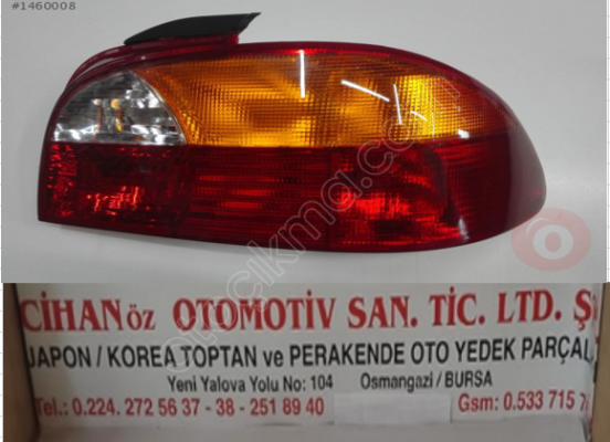 Toyota Avensis SağSol Stop 1998 2000 -ADET FIYATI