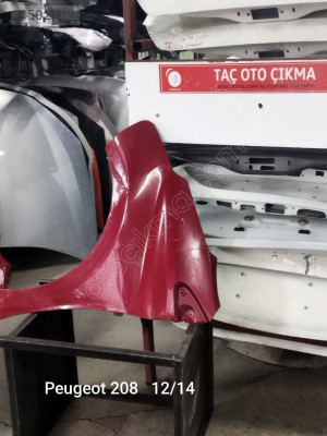 Peugeot 208 çıkma sol ön çamurluk