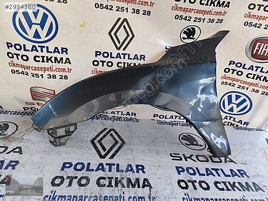 Honda Civic ön sol çamuru orijinal 2016-2021 füme göçük hasarlı