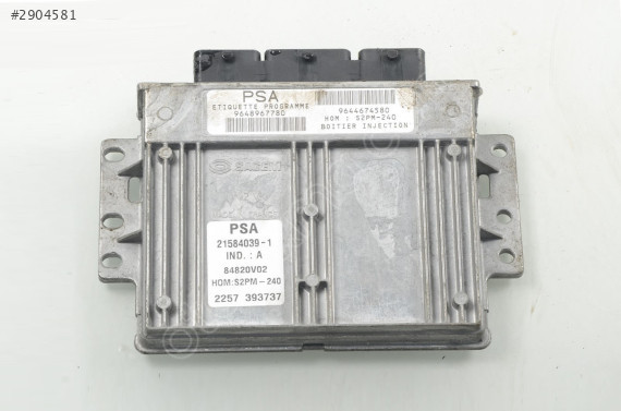 Citroen C5 Motor Beyni 9644674580 9648967780 S2PM-240 21584039-1