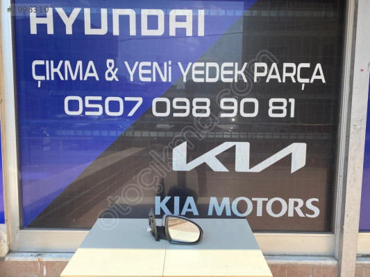 HYUNDAİ 2012-2020 SAG AYNA KATLANIR SIFIR YAN SANAYİ YEDEK PARÇA