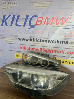 BMW F32 F36 418 420 ÇIKMA ORJİNAL SOL FAR DOLU HATASIZ