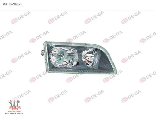 VOLVO S40 V40 SAĞ FAR. SYAH. 1996-2004