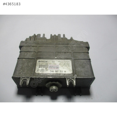 Volkswagen Golf 3 1.8 Motor Beyni 0261203591 3A0907311A