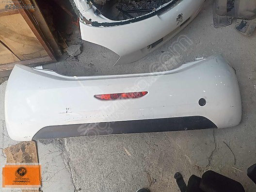 PEUGEOT 208 2014 MODEL ARKA TAMPON ORJİNAL ÇIKMA 