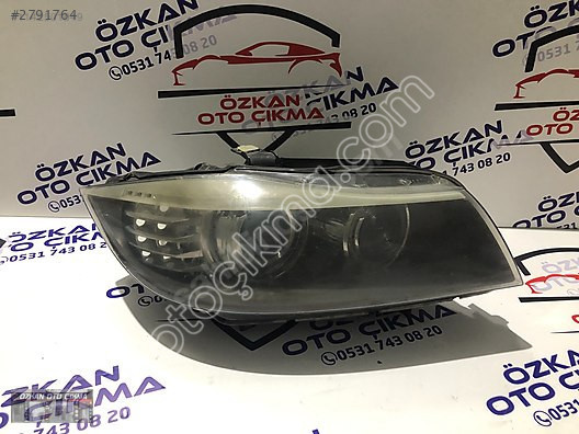 BMW 3 Serisi E90 LCI Orjinal Sağ Far - Oto Çıkma Parçalar