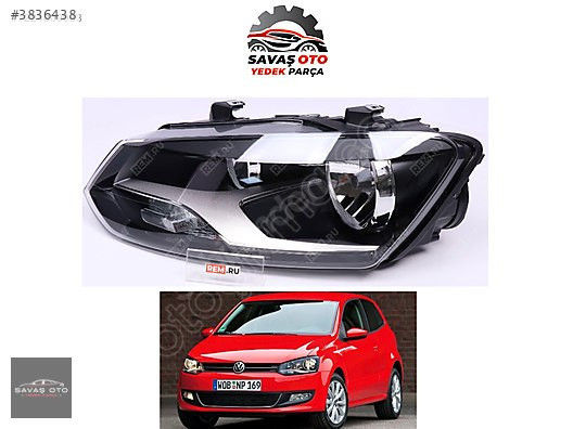 POLO 6 ÖN FAR SAĞ SOL KOMPLE 2009+ ADET FİYAT
