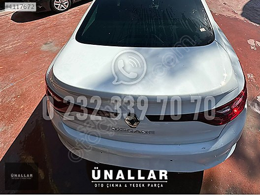 RENAULT MEGANE 4 BAGAJ KAPAĞI ve TÜM AKSAM | ÜNALLAR OTO ÇIKMA |
