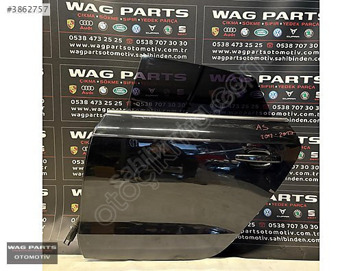 2012 - 2015 AUDİ A5 SOL ARKA SİYAH GÖÇÜKLÜK DOLU KAPI 8W8833051
