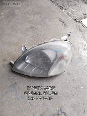 TOYOTA YARİS ORJİNAL HATASIZ SOL ÖN FAR 1999-2002