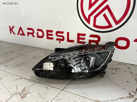 Peugeot 308 sol ön Led far (çıkma)