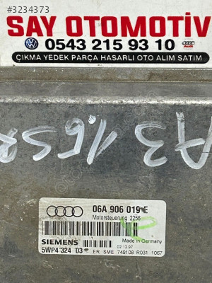 06A906019E AUDİ A3 1.6 AEH AKL MOTOR BEYNİ GOLF4 BORA LEON